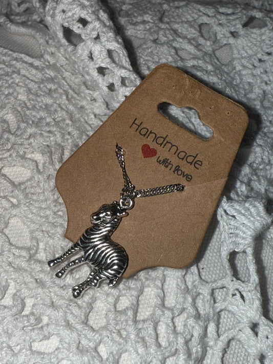 Zebra Necklace
